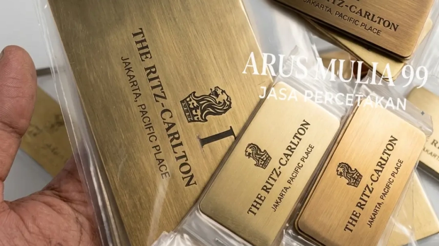 Plat Label Aset Perusahaan Jakarta Selatan