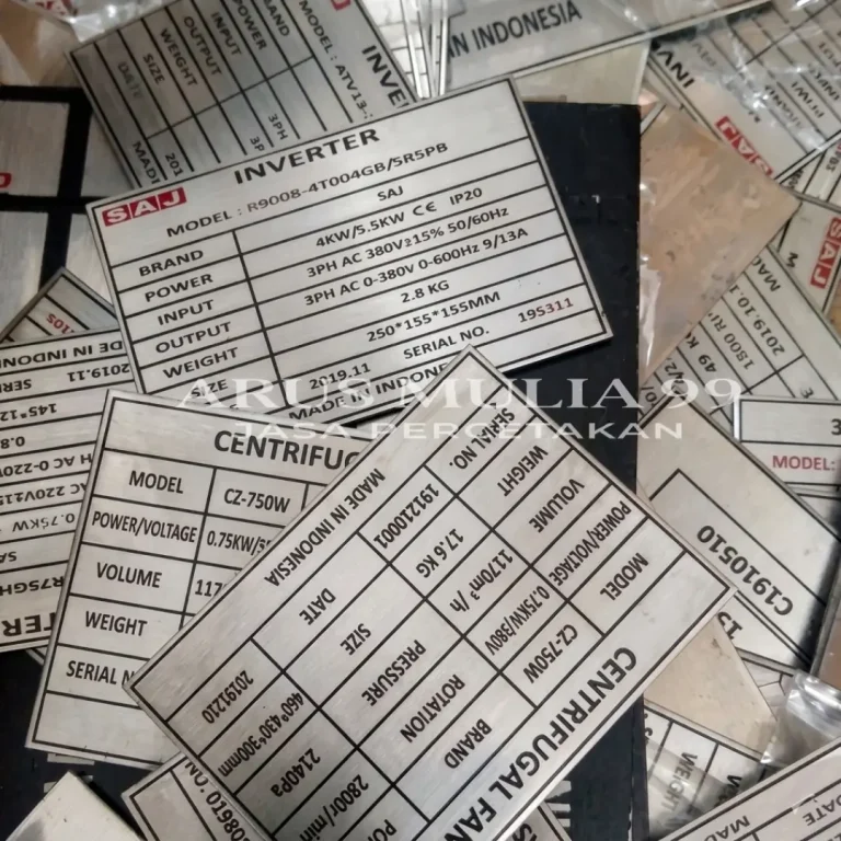 pusat-plat-nama-warakas-jakarta-utara