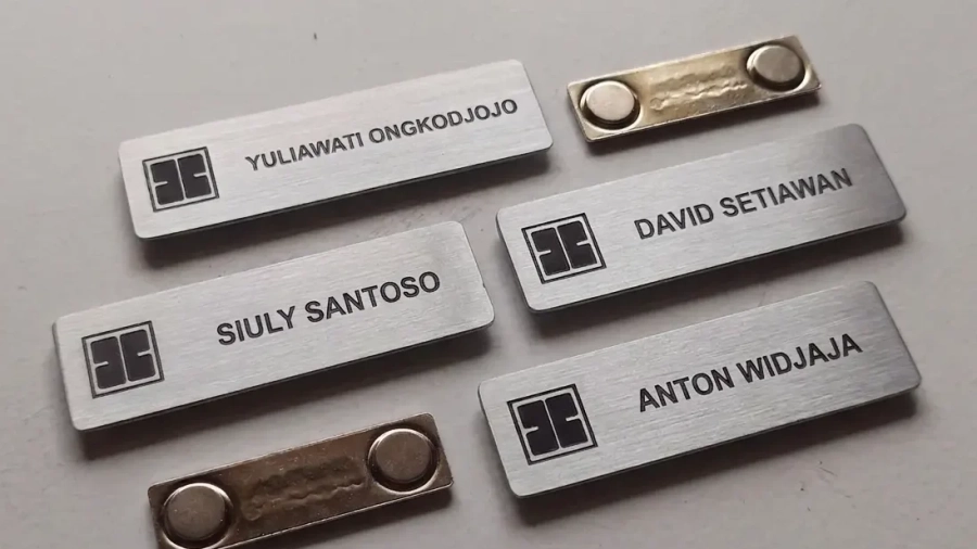 Name Tag Stainless Kuningan Jakarta Selatan