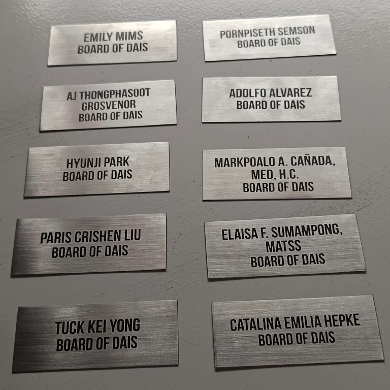 Tempat cetak plat label di ancol