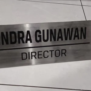 Papan Nama Meja Jakarta