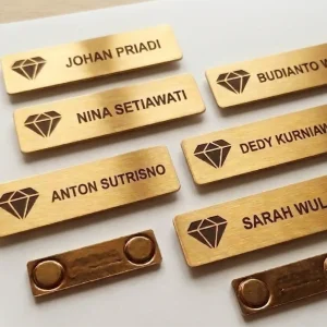 Name Tag Stainless Kuningan Jakarta Barat