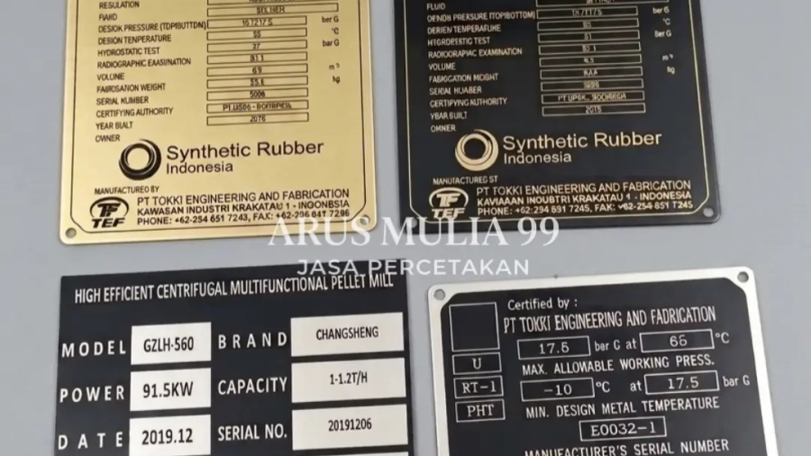 Jual Plat Kuningan Fatmawati