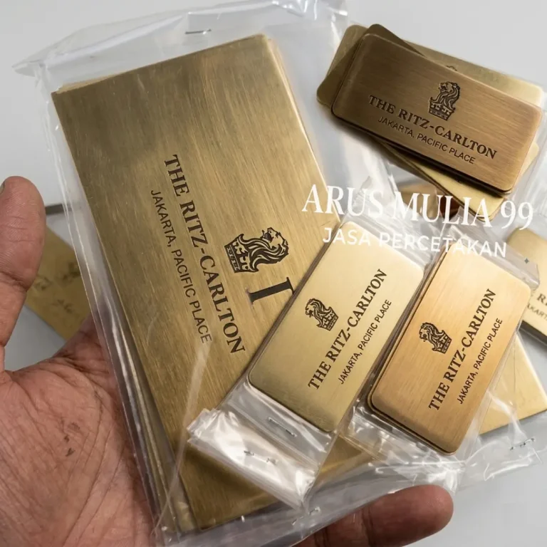 Jual plat kuningan di karet semanggi